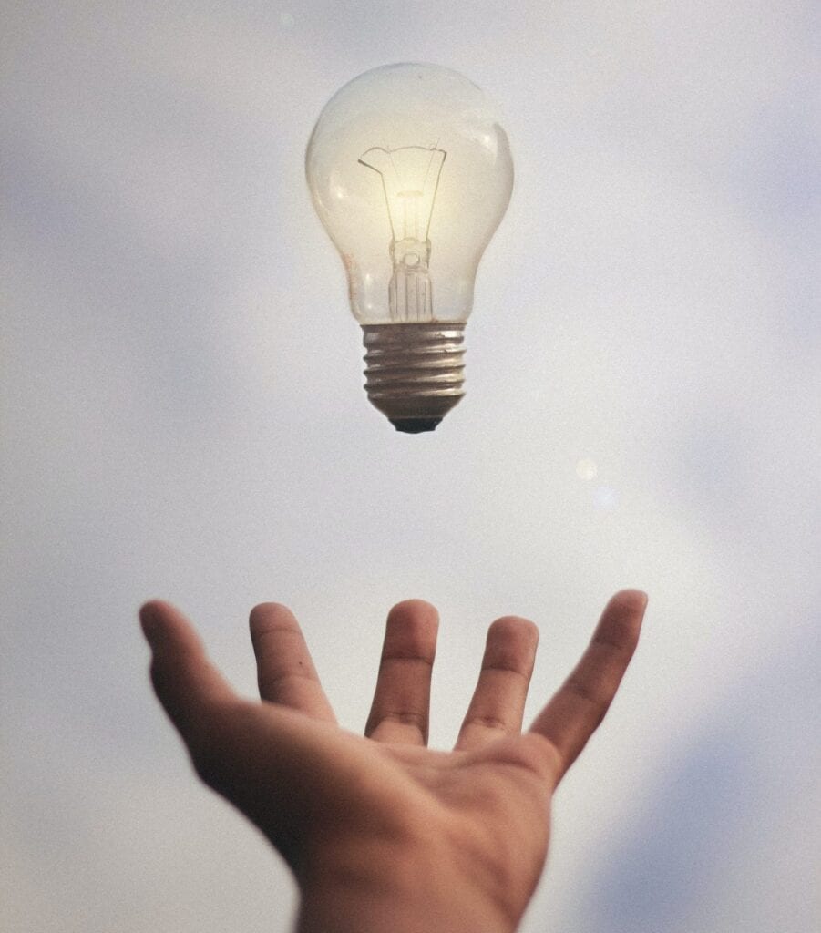 a-light-bulb-on-a-hand